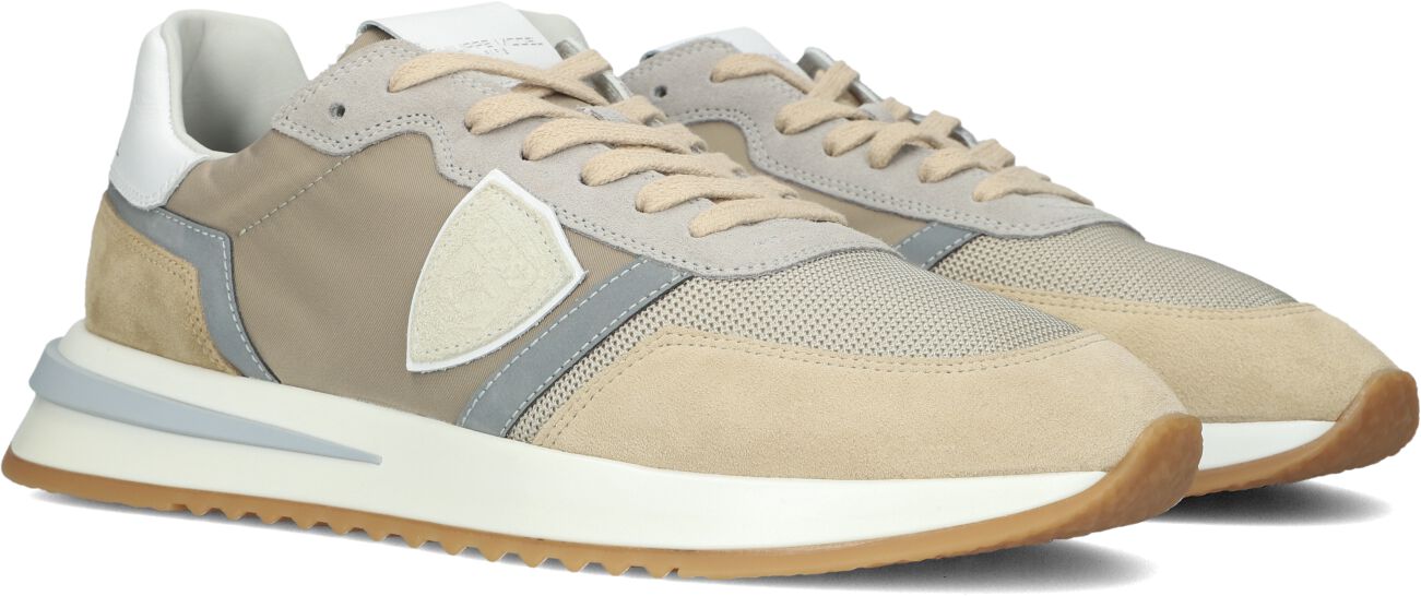 Philippe Model Lage Sneakers Dames Tropez 2.1, Maat: 43, Materiaal: Suède, Kleur: Beige