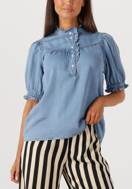 Blauwe SUNCOO Blouses LOUISE - large
