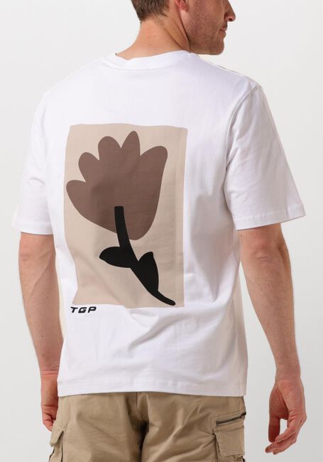 Witte THE GOODPEOPLE T-shirt TON - large