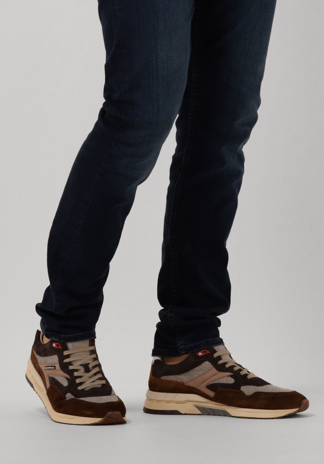 Grijze FLORIS VAN BOMMEL Lage sneakers SFM-10176 - large