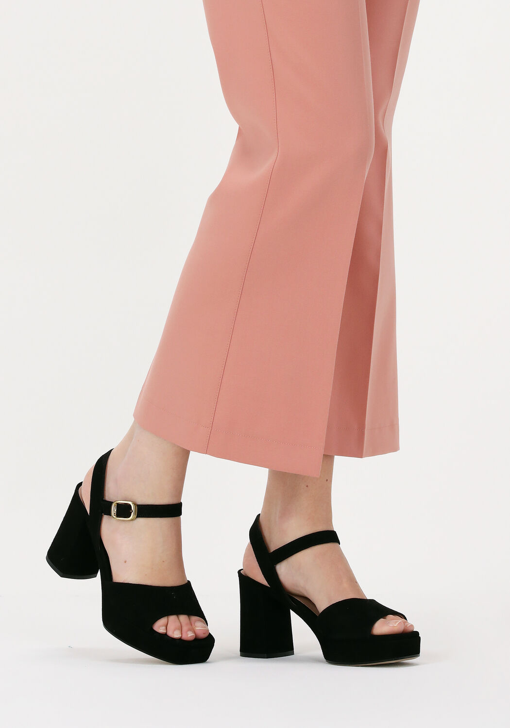 Zwarte UNISA Sandalen met hak ODRAN - large