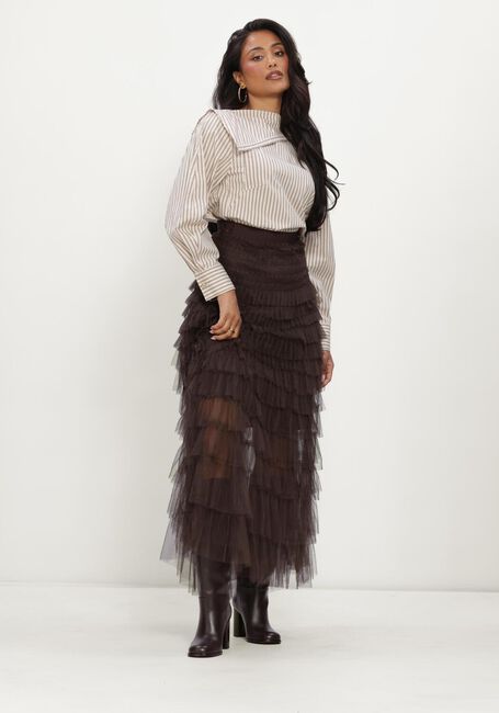 Bruine CO'COUTURE Maxirok 34238 JADECC SKIRT - large