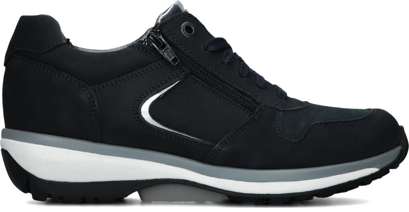 Xsensible Lage Sneakers Dames Jersey, Maat: 43, Materiaal: Suède, Kleur: Blauw