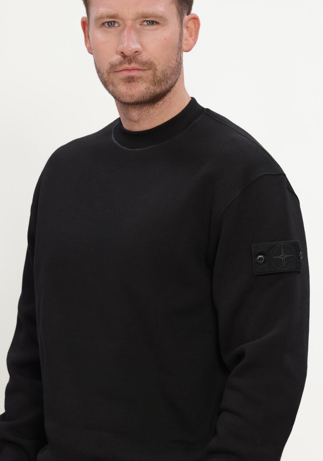 Zwarte STONE ISLAND Sweater SWEATSHIRT S0F15 - large