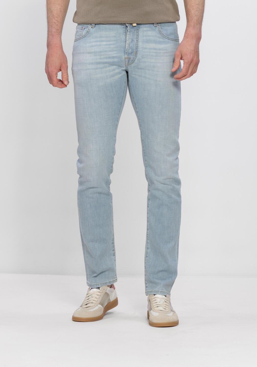 Lichtblauwe JACOB COHEN Slim fit jeans PANT 5 PKT SLIM FIT NICK - large