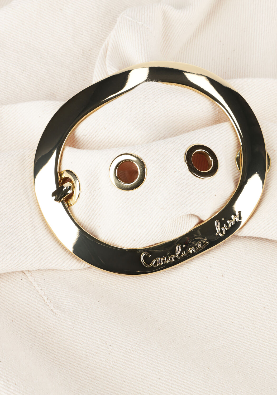 Ecru CAROLINE BISS Midirok 1704 - large