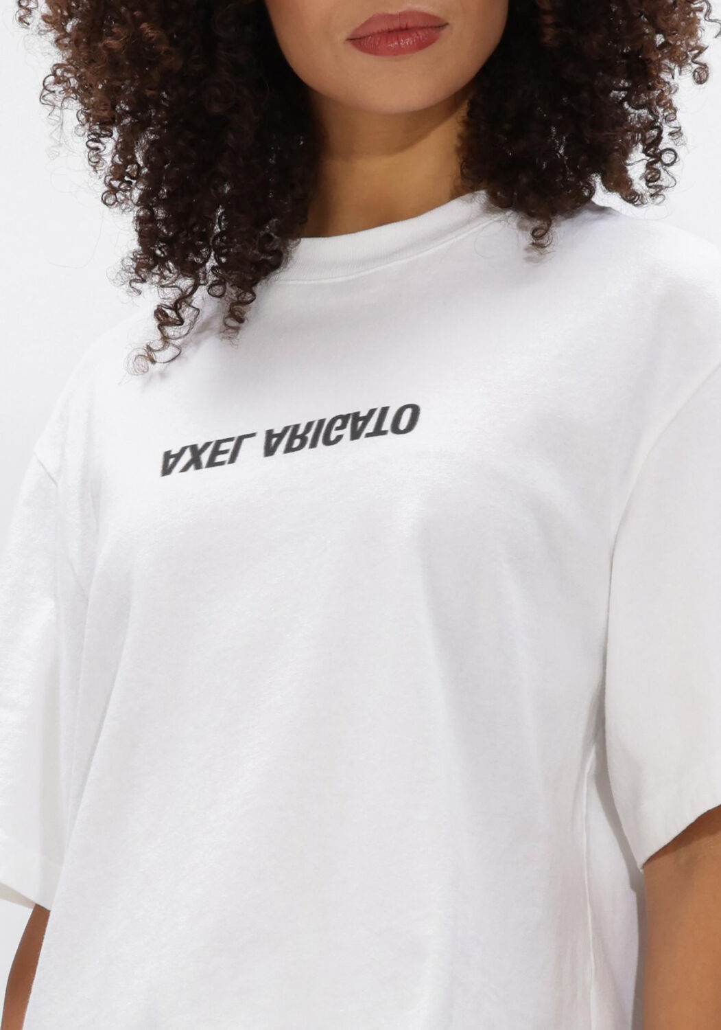 Witte AXEL ARIGATO Tops & T-shirts DISTORT T SHIRT - large