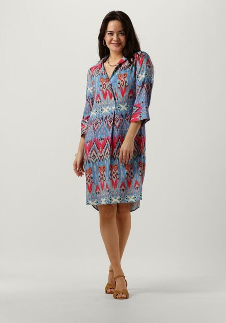 Blauwe DEA KUDIBAL Mini jurk KAMILLE - large