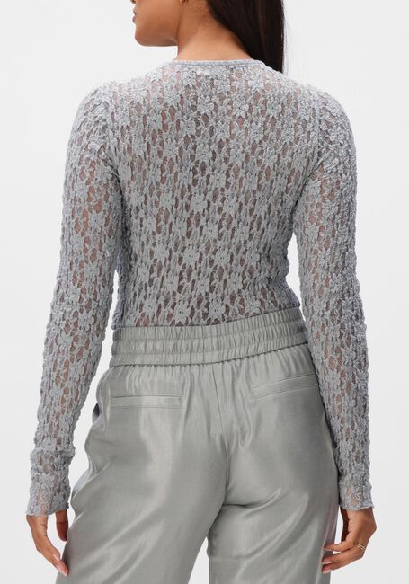 Blauwe AIMEE THE LABEL Tops & T-shirts ANNIE LACE LONGSLEEVE - large