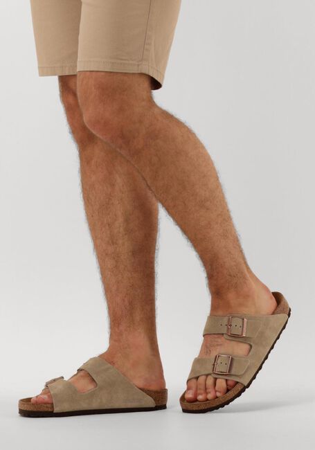 Taupe BIRKENSTOCK Slippers ARIZONA HEREN - large