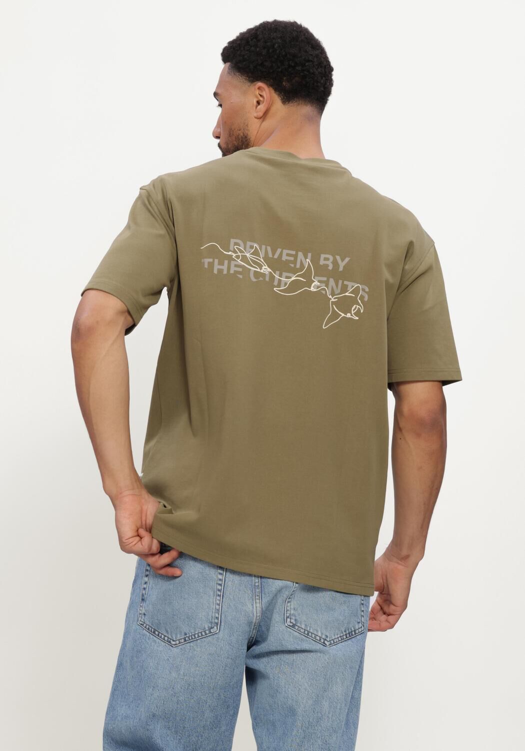 Groene LAW OF THE SEA T-shirt JOURNEY - large