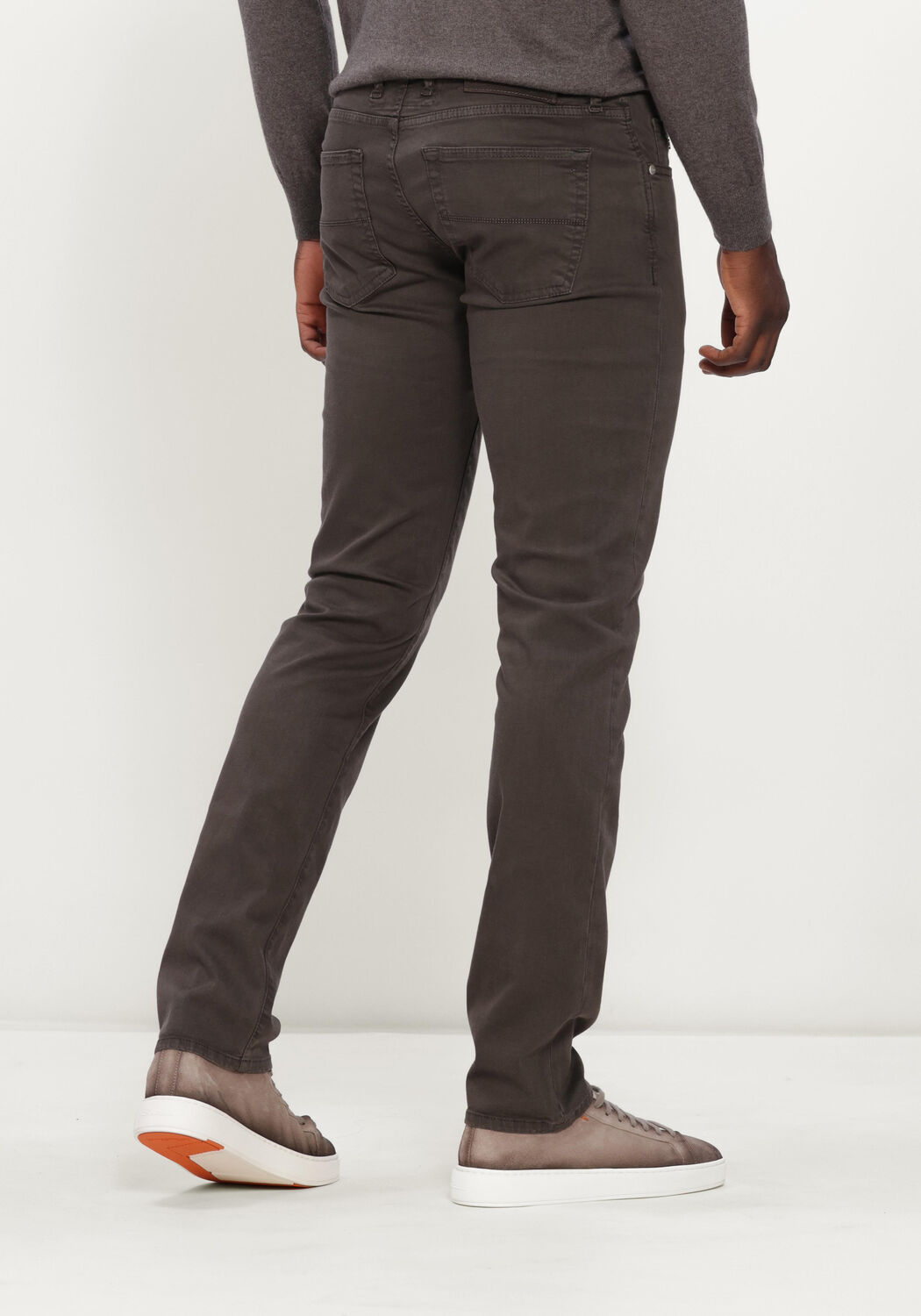 Taupe TRAMAROSSA Slim fit jeans MICHELANGELO - large