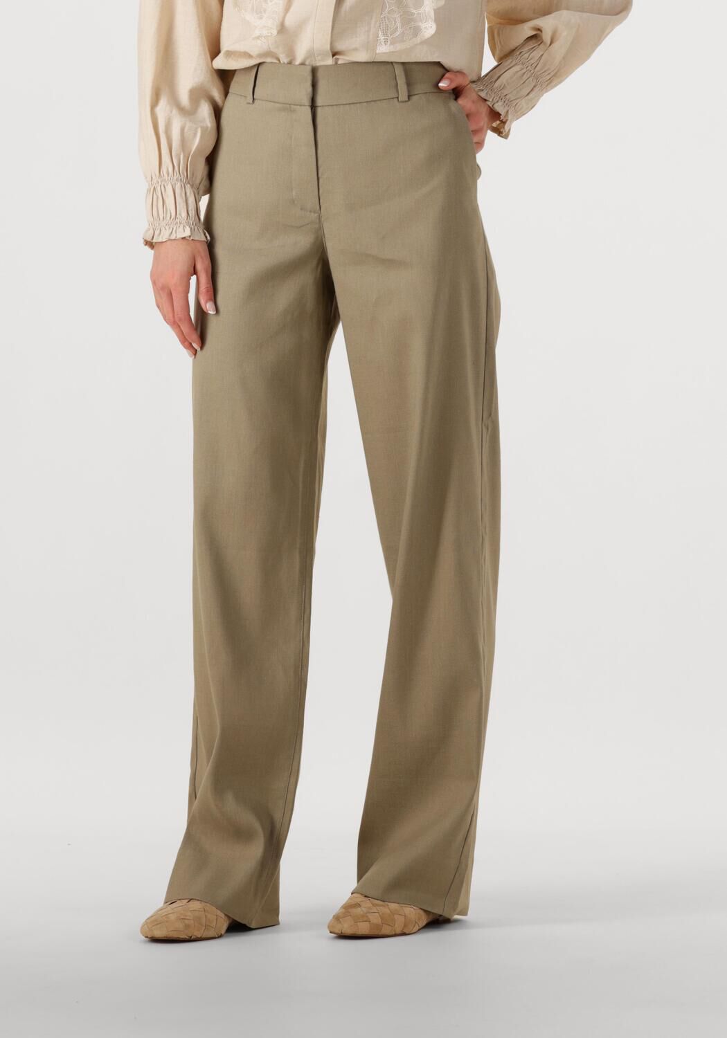 FiveUnits Pantalon Dames Denafv 769, Maat: 25, Kleur: Khaki