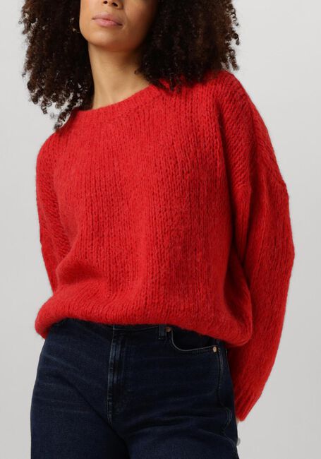 Rode SUMMUM Trui SWEATER ALPACA BLEND KNIT - large