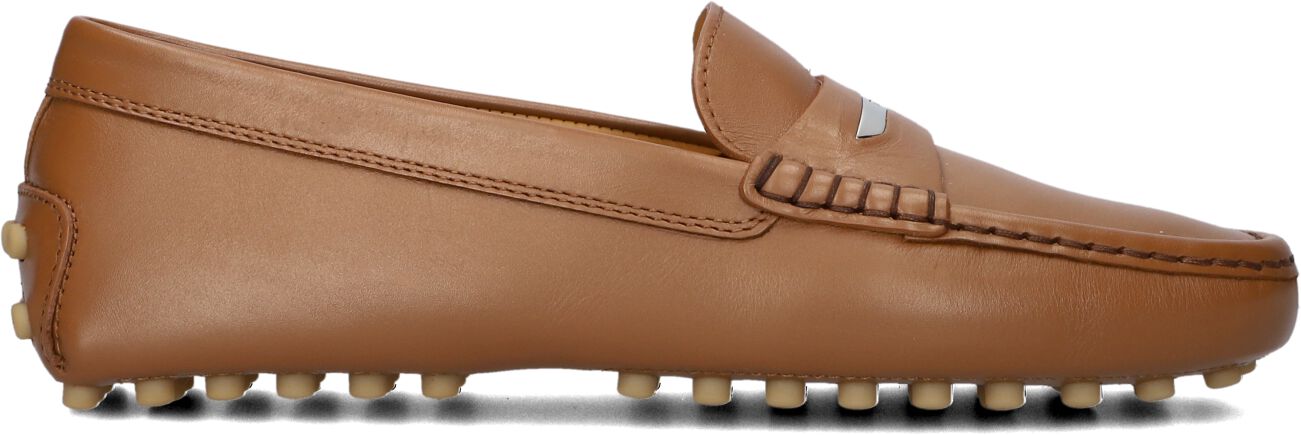 Tod's Mocassins
Dames Gommino 22l Baffo Metallo, Maat: 39,5, Materiaal: Leer, Kleur: Cognac