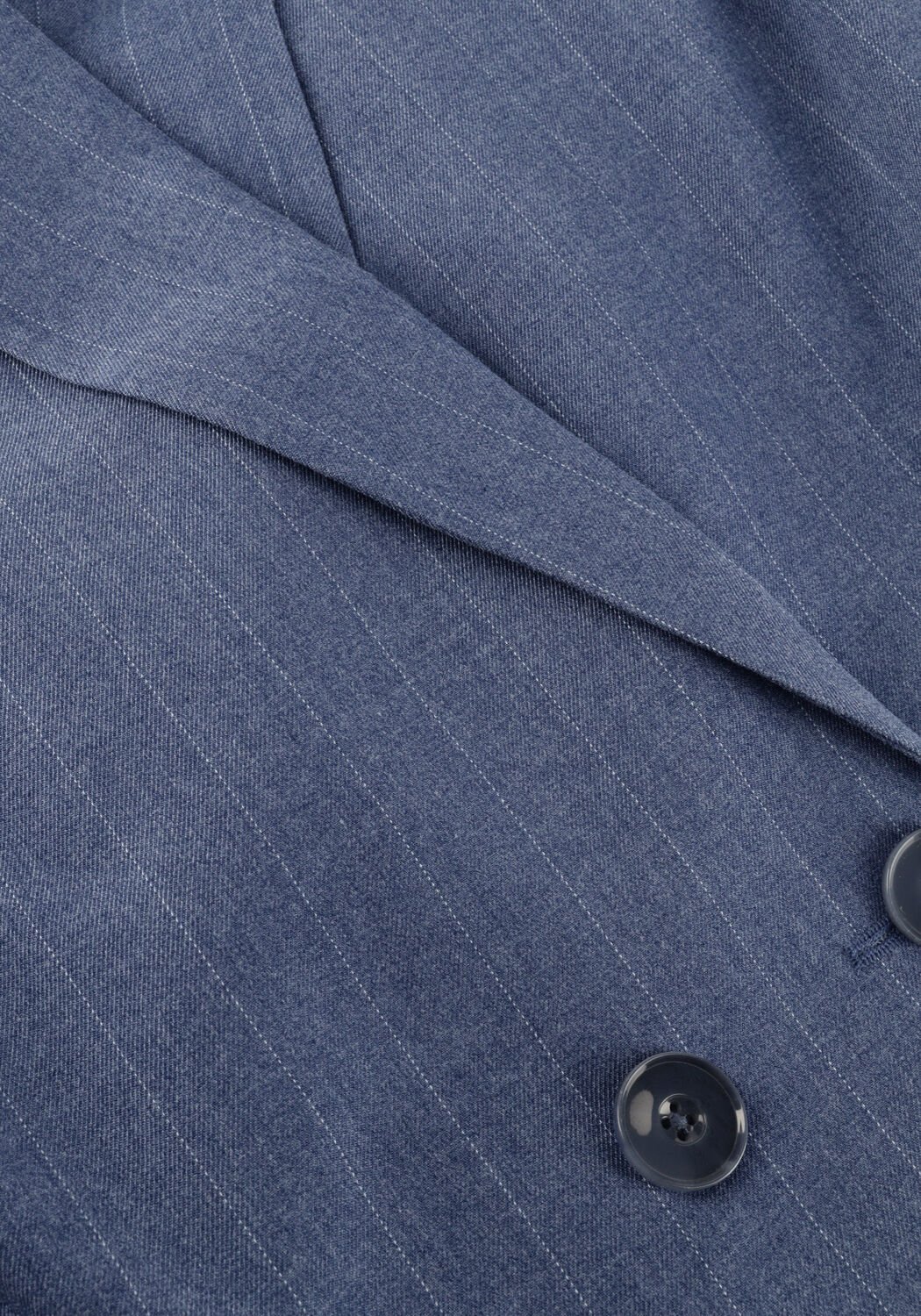 Blauwe DANTE6 Gilet JAROD PINSTRIPE GILET - large