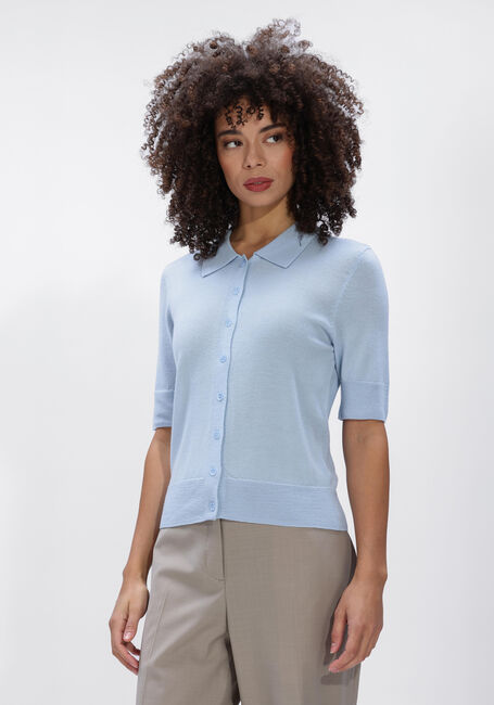 Blauwe HERSKIND Truien/vesten KASPAR KNIT CARDIGAN - large