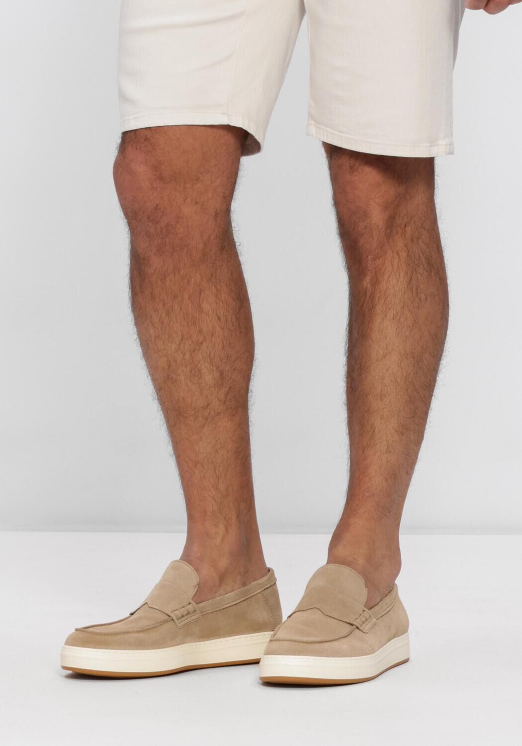 Beige HOGAN Instappers H668 MOCASSINO - large