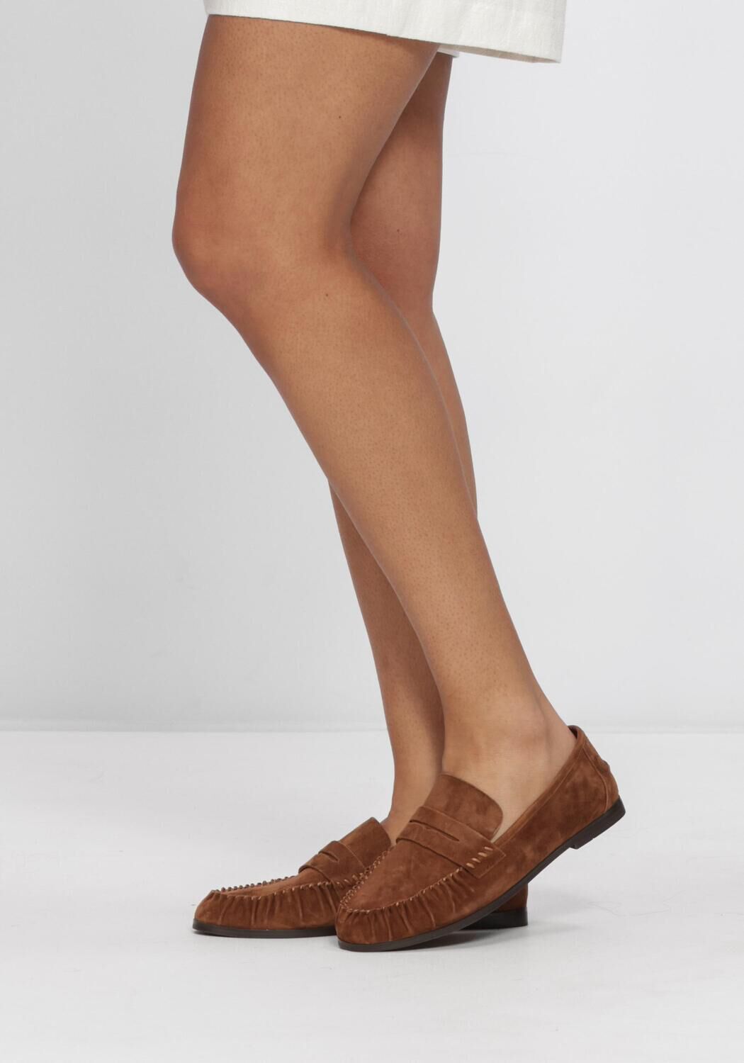 Camel NOTRE-V Loafers D25118-4153A - large
