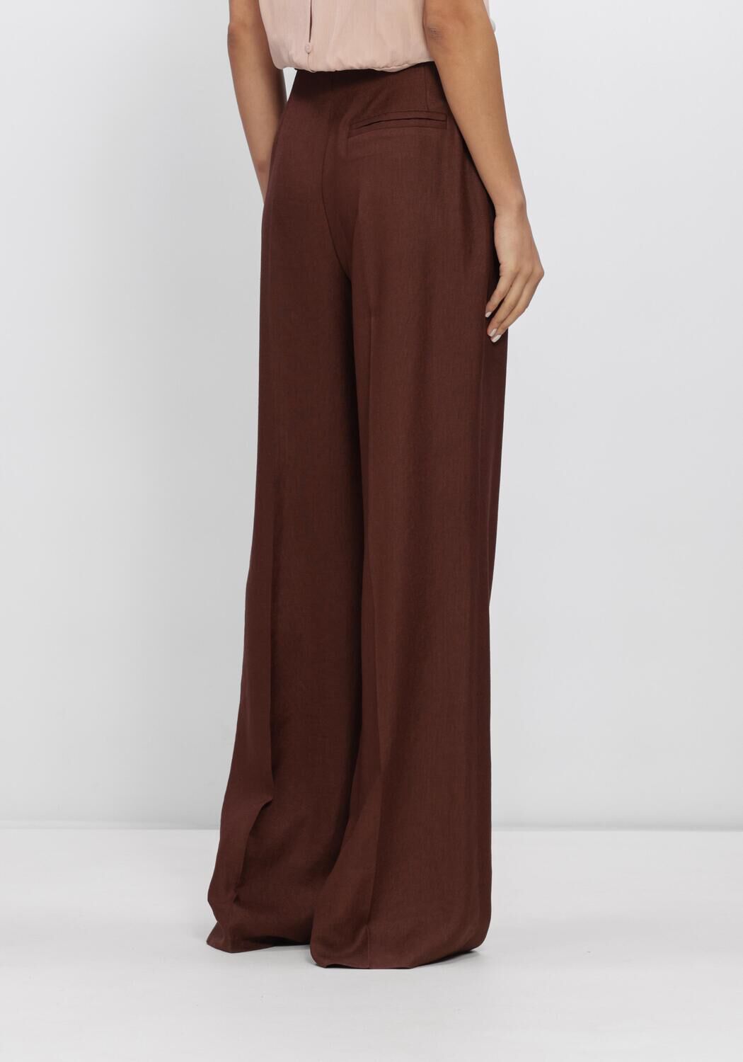 Bruine NATAN Pantalon PANTALON AVEC CEINTURE - large