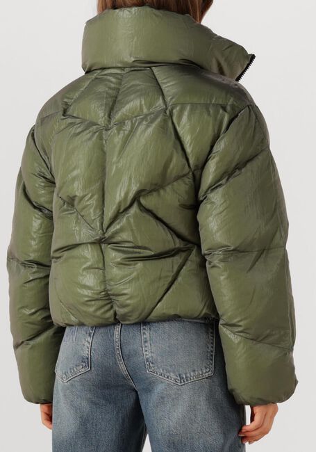 Groene KRAKATAU Gewatteerde jas QW531 - large