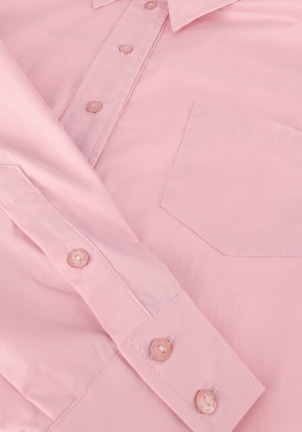 Roze CO'COUTURE Blouses COTTON CRISP CROPPED SHIRT - large