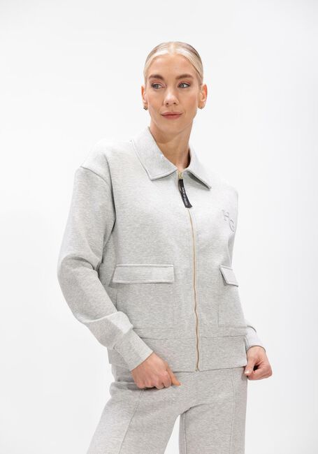 Grijze HOUSE OF GRAVITY Jack TAILORED ZIP CARDIGAN - large