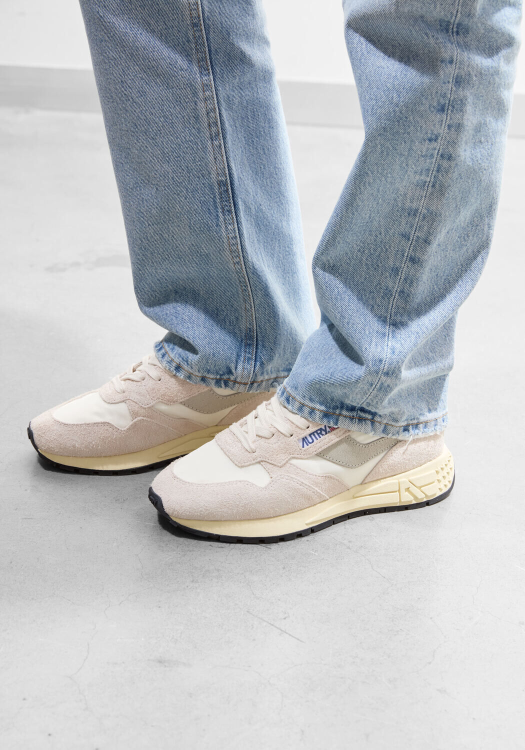 Beige AUTRY Lage sneakers REELWIND LOW - medium