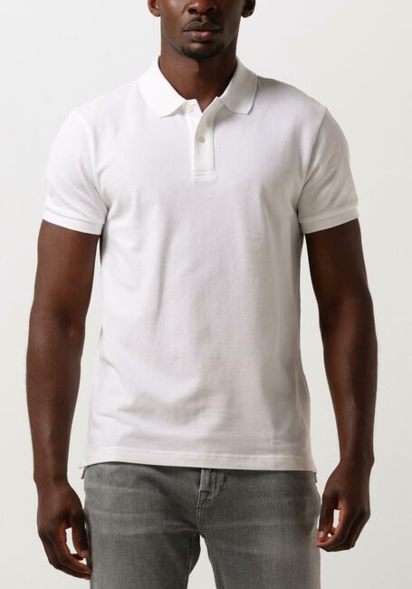 Witte PROFUOMO Polo POLO SHORT SLEEVE - large