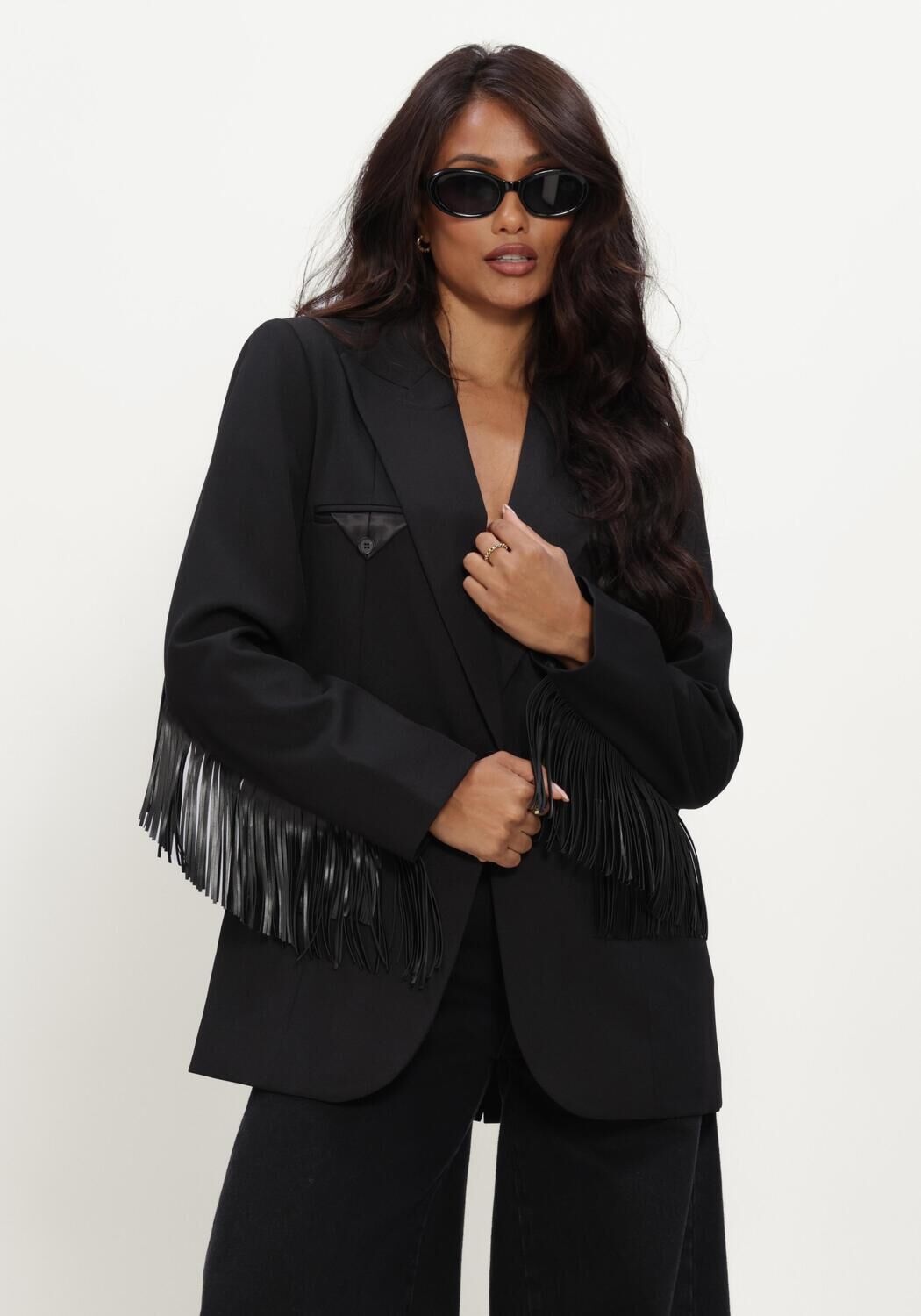 HAUTE L'AMITIÉ Haute L'Amitié Blazer Dames Premiere Fringe Blazer