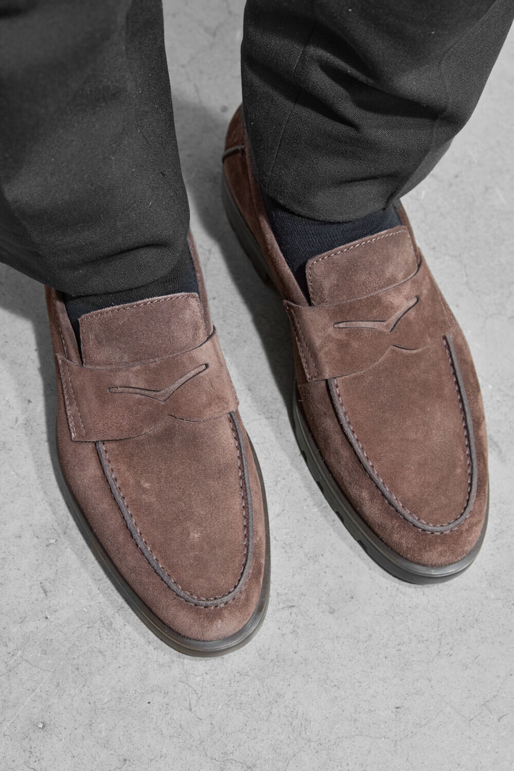 Bruine SANTONI Loafers SUE PENNY LOAFER GZ - large