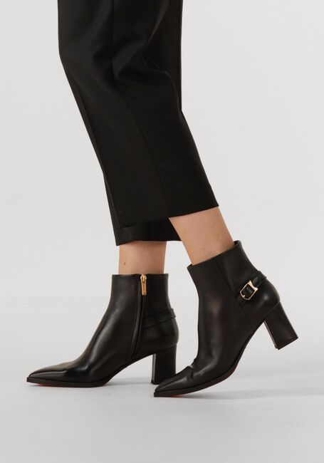 Zwarte SANTONI Enkellaarsjes 71846 - large