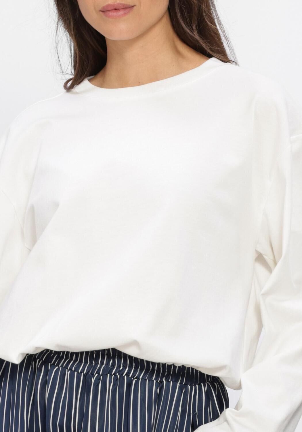 Witte JOHNY Top PAULA LONGSLEEVE - large