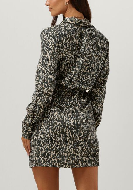 Grijze SECOND FEMALE Mini jurk LUNA DRESS - large