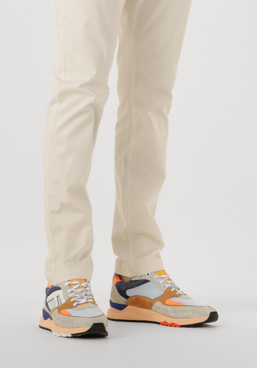 Multi FLORIS VAN BOMMEL Lage sneakers SFM-10154 DE TREENER - large