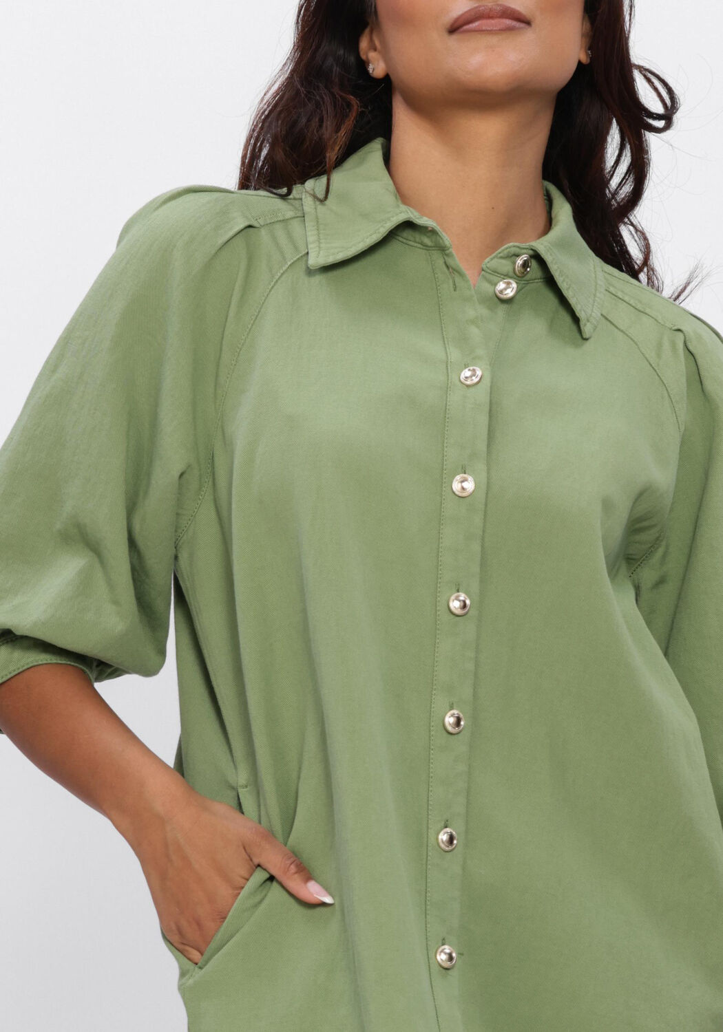 Groene LUISA CERANO Jurken 738694/3716-00 - large