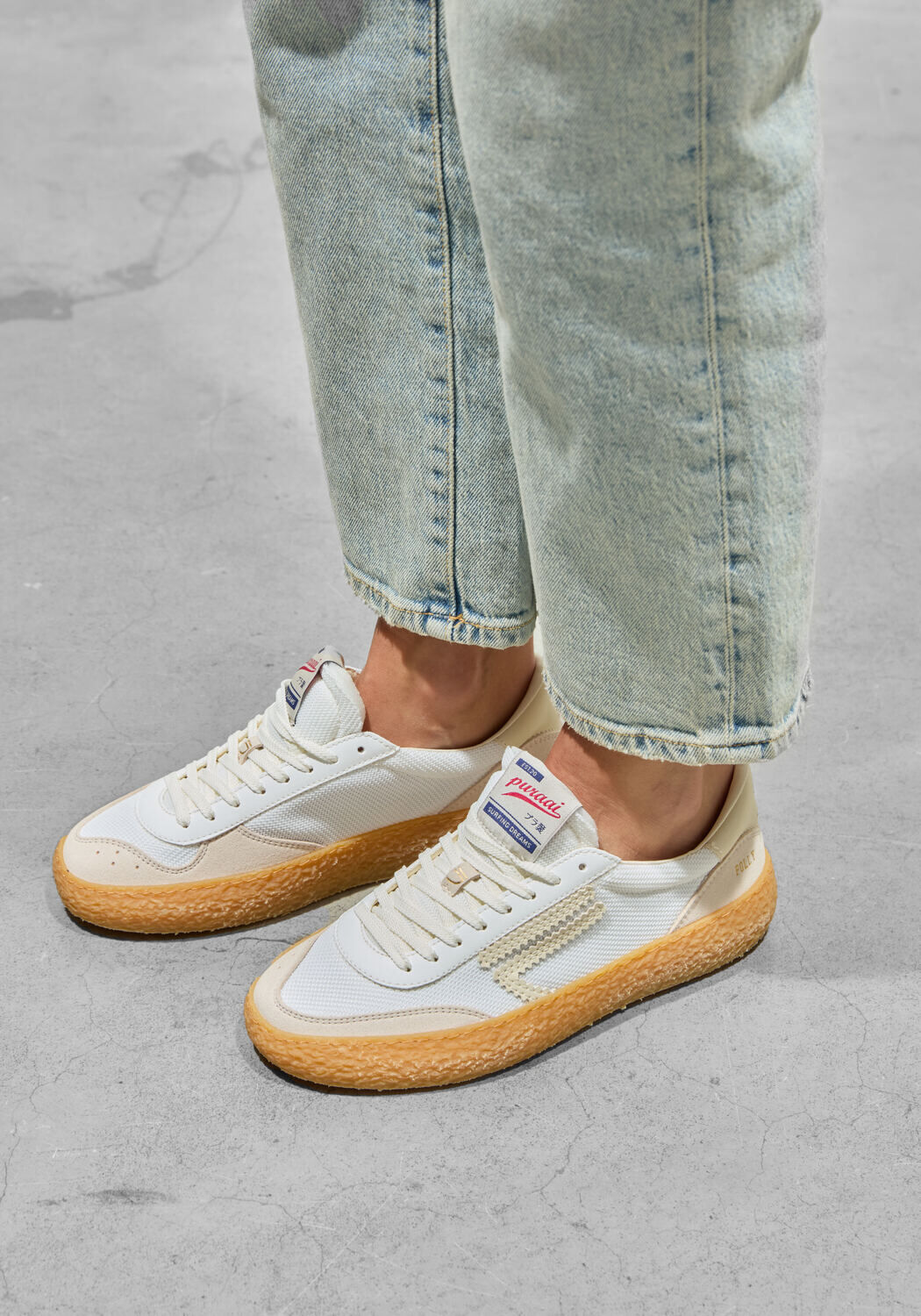 Witte PURAAI Lage sneakers 4.05 POLLY 1 - medium