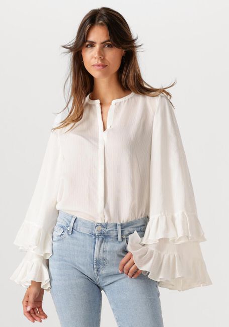 Witte DOROTHEE SCHUMACHER Blouses SOFT STRIPES BLOUSE - large