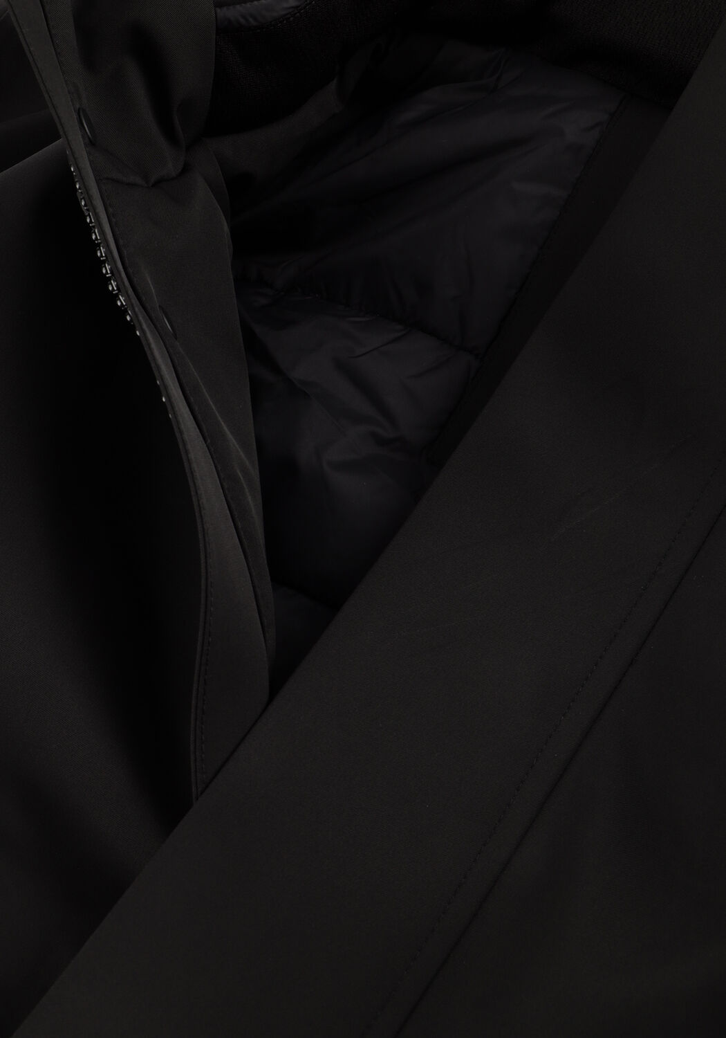 Zwarte NN.07 Parka's BLAKE HOOD 8240 - large