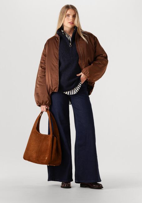 Blauwe SECOND FEMALE Blouses AILA SHIRT - large