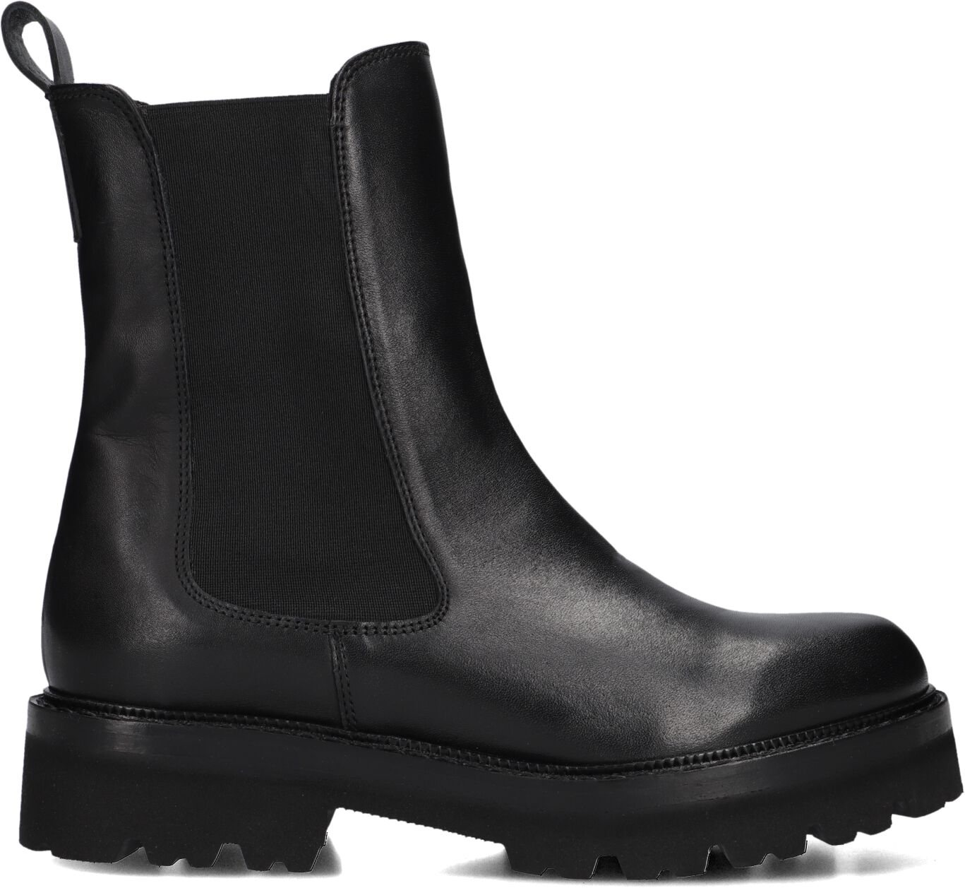 Blasz Chelsea Boots Dames Mk-caldo, Maat: 38, Materiaal: Leer, Kleur: Zwart