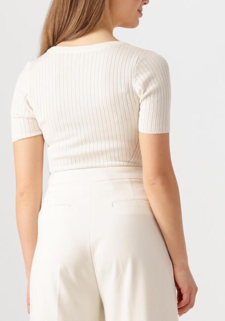 Witte HERSKIND T-shirt JENNY KNIT BLOUSE - large