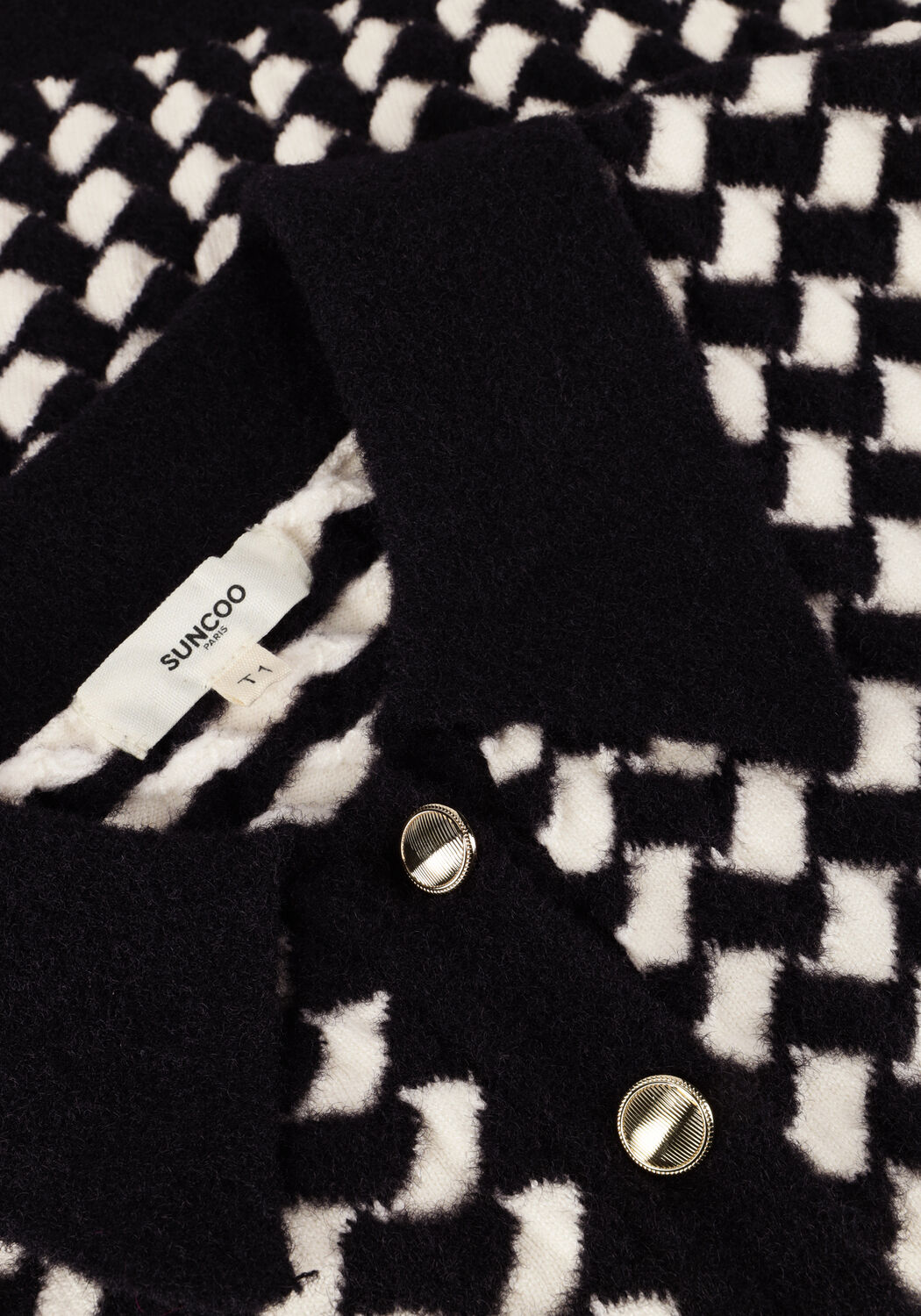 Zwarte SUNCOO Trui PARINI - large