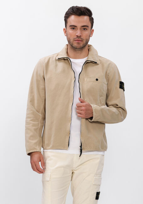 Beige STONE ISLAND Overshirts SHIRTS S0184 - large
