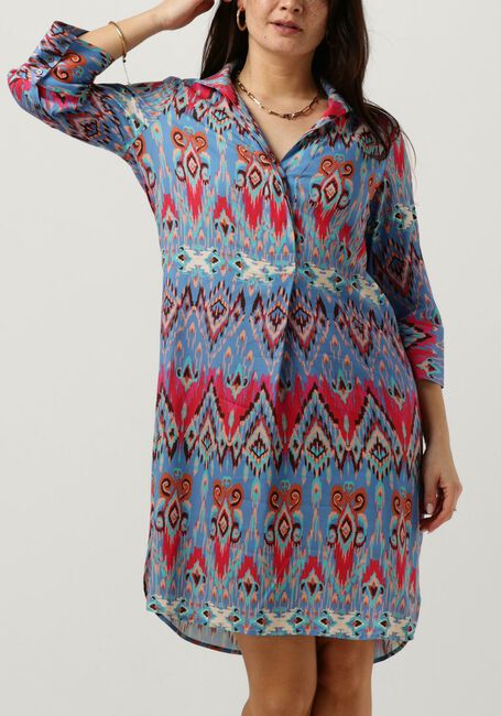 Blauwe DEA KUDIBAL Mini jurk KAMILLE - large