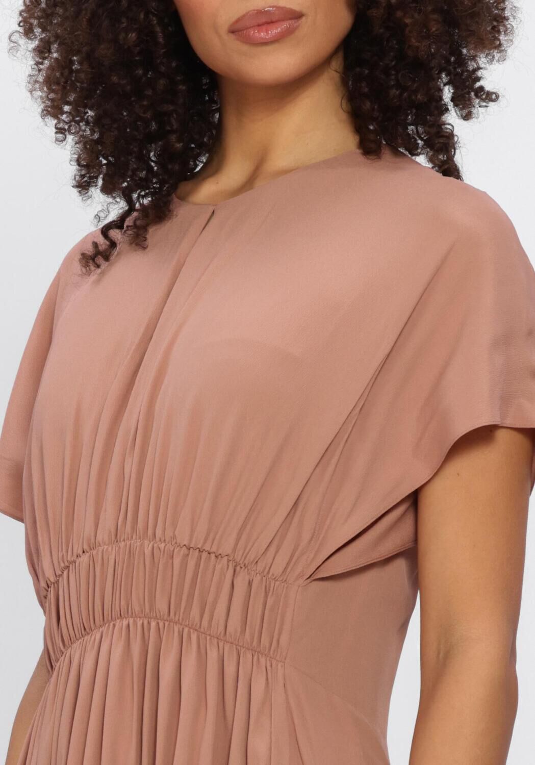 Roze NATAN Maxi jurk ROBE FLOUE - large