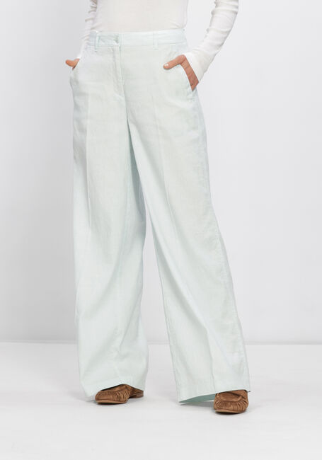 Blauwe CAMBIO Wijde broek ADRIENNE - large