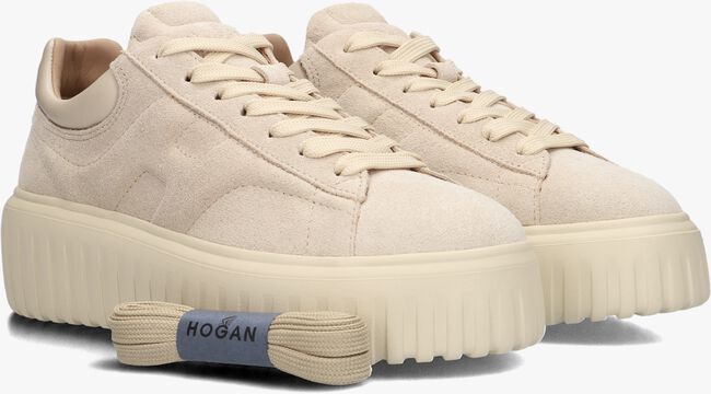Beige HOGAN Lage sneakers H-STRIPES ALLACCIATO H Beige HOGAN Lage sneakers H-STRIPES ALLACCIATO H - large