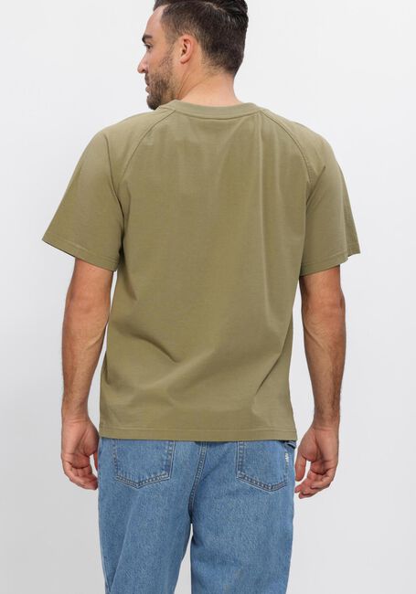 Khaki BRAM'S FRUIT T-shirt F*CK OFF I'M GARDENING RAGLAN T-SHIRT - large