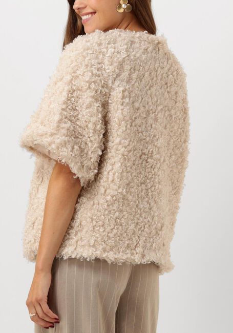 Witte SUMMUM Gilet JACKET FAUX FUR - large
